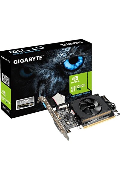 Gigabyte Placă video nVidia GeForce GT 710 2GB DDR3 64bit Profil redus HDMI