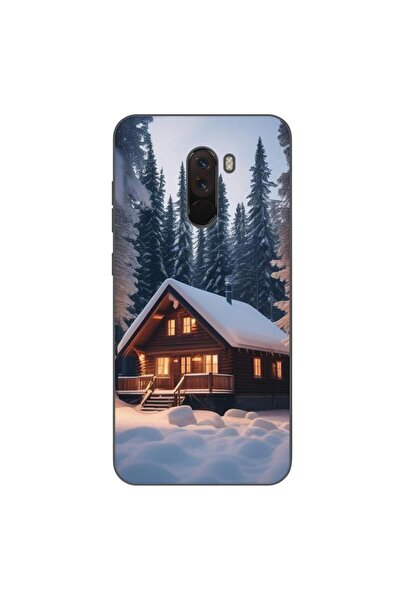 OEM Husa compatibila cu Xiaomi Pocophone F1 Silicon Gel Tpu Model Peisaj Iarn...