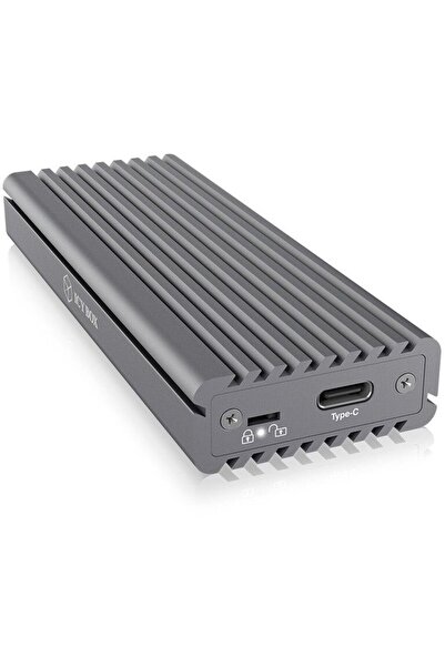 ICY BOX Carcasă externă IcyBox pentru SSD M.2 NVMe, USB 3.1 Type-C, Gri