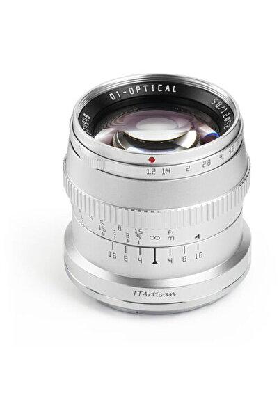 TTArtisan Manual Lens 50mm F1.2 APS-C, L-mount, Siler