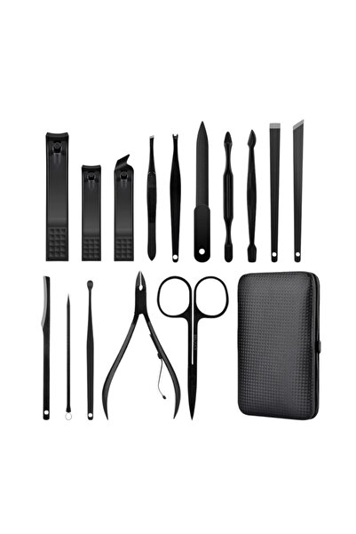 OEM Nail and cuticle care tool Top Bottom Set , 15 pieces, 20059