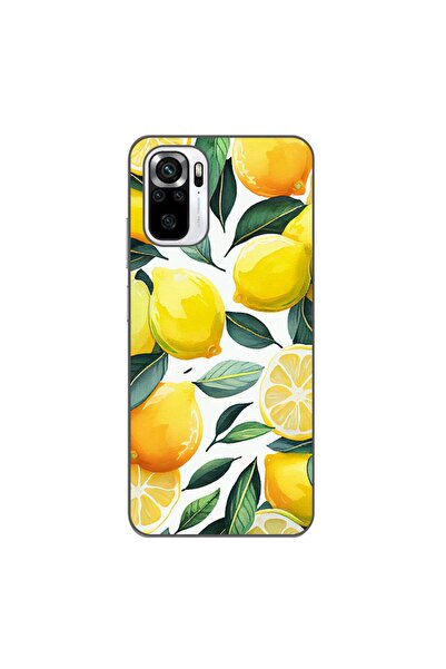 OEM Калъф, съвместим с Xiaomi Poco M5s, силиконов гел TPU модел с десен на ли...