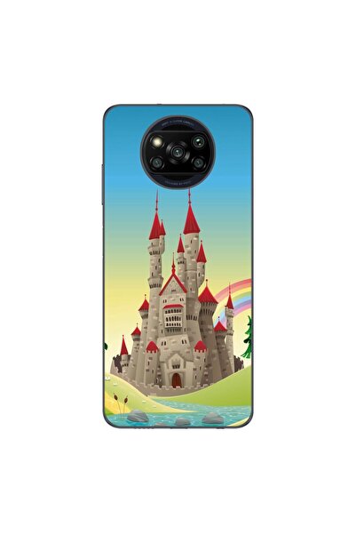 OEM Калъф, съвместим с Xiaomi Poco X3 Pro, силиконов гел TPU, с шарка на замък