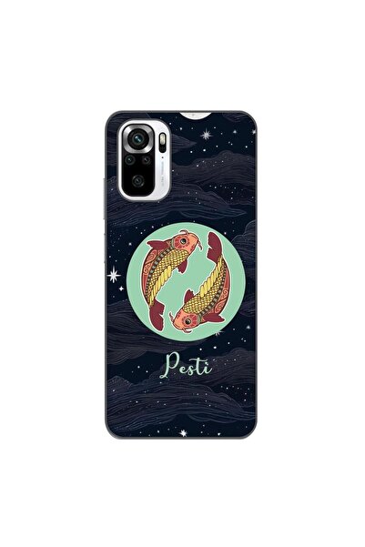 OEM Θήκη συμβατή με Xiaomi Poco M5s Σιλικόνης TPU με σχέδιο Ωροσκόπιο Ιχθύες