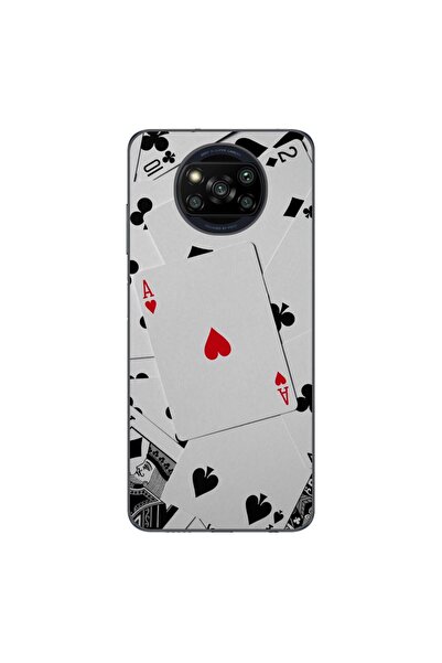 OEM Husa compatibila cu Xiaomi Poco X3 Pro Silicon Gel Tpu Model Carti Poker