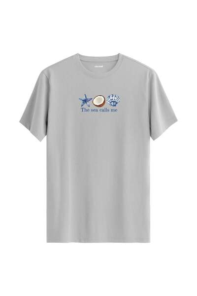 Colermi The Sea Is Calling Themed T-Shirt