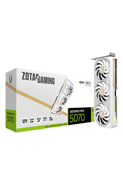Other Placă grafică ZOTAC RTX 5070 12GB AMP Albă