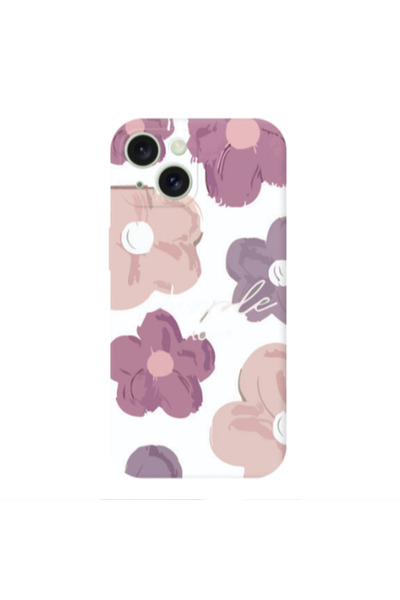 Other Apple iPhone 15 Plus Flowers 2 Transparent Silicone TPU Θήκη