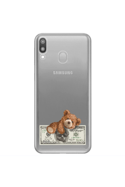 Other Samsung M20 Money Style Transparent Silicone TPU Θήκη