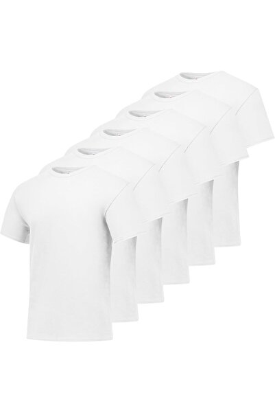 HANES Men's Short Sleeve Crewneck Basic T-Shirts, Economy Pack