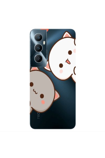 Other Realme C65 We are here Transparent Silicone TPU Θήκη