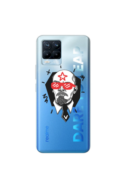 Other Realme 8 Pro Stars and glasses Transparent Silicone TPU Θήκη