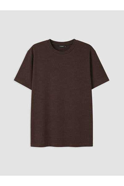LC Waikiki Nevavm with Difference Big Size 100% Cotton Women's T-Shirt
