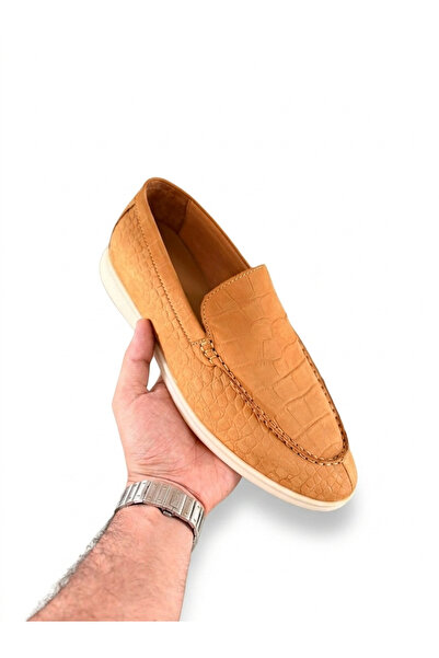 NEW Loro Piana Summer Walk Alligator Loafers