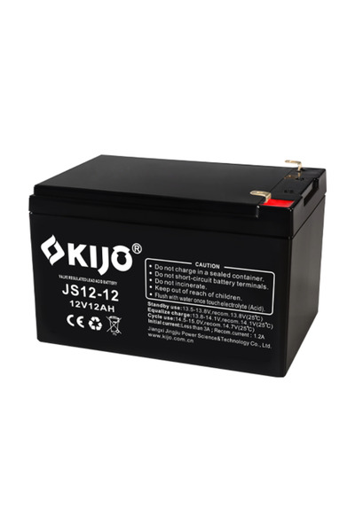 KIJO Baterie AGM 12V, 12Ah, F2 - JS12-12