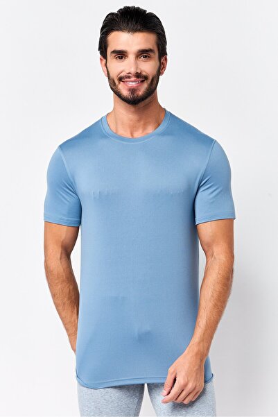 motion Men 2 Pieces Sportswear Fit Short Sleeve Outdoor T-Shirt, Multicolor