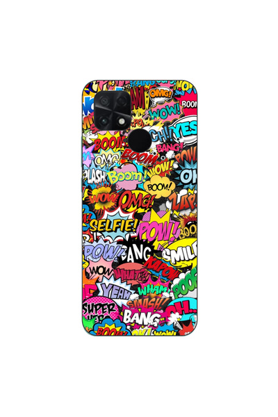 OEM Husa compatibila cu Xiaomi Poco C40 Silicon Gel Tpu Model Pop Art Pow Wow...