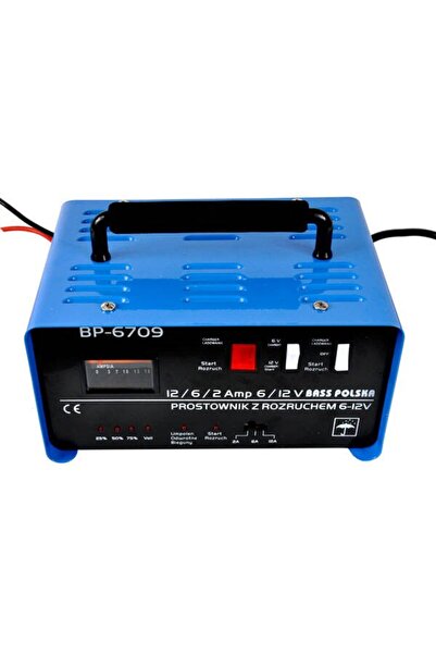 Bass Polska Redresor auto cu pornire, Bass Polska, 6V-12V, 75A, 6709