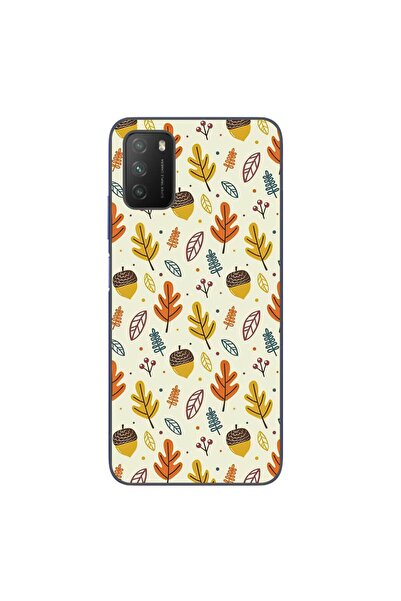 OEM Case compatible with Xiaomi Poco M3 Silicon Gel Tpu Model Autumn Pattern
