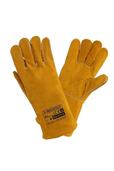Procera Mănuși de protecție pentru sudură, Procera, piele 35 cm, X-WELGOLD