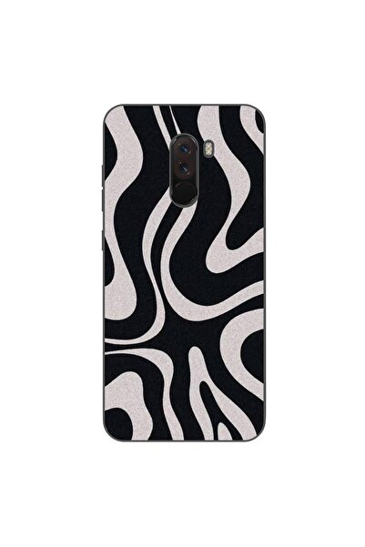 OEM Husa compatibila cu Xiaomi Pocophone F1 Silicon Gel Tpu Model Monochrome ...
