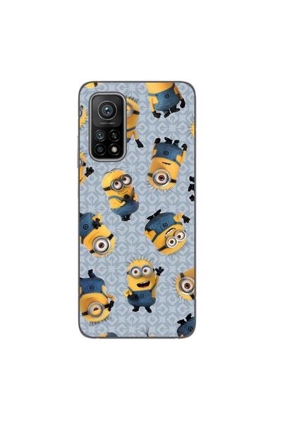 OEM Case compatible with Xiaomi Mi 10T Pro 5G Silicone Gel Tpu Pattern Minions