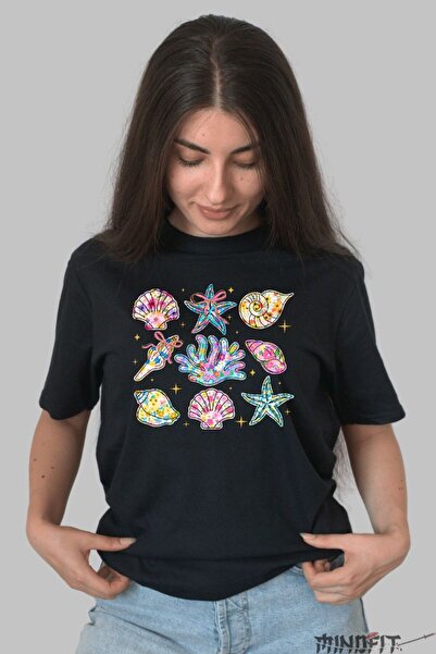 GILDAN Tricou Vara Cu Scoici Multicolore