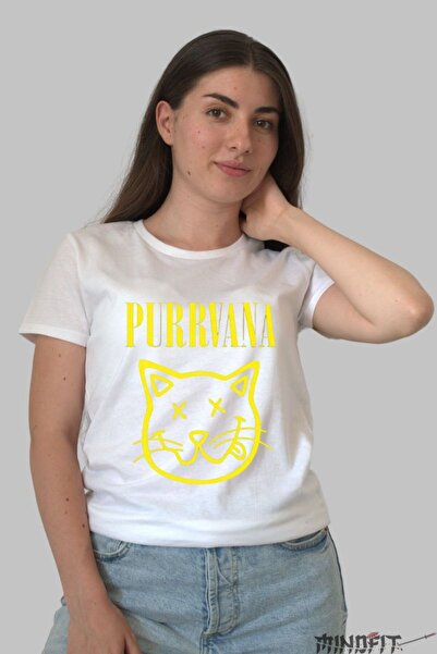GILDAN Tricou Pisica Purrvana