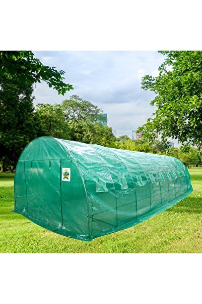 micul fermier Seră/Parasolar Little Farmer 8x4x2.5m, polietilenă, densitate 1...