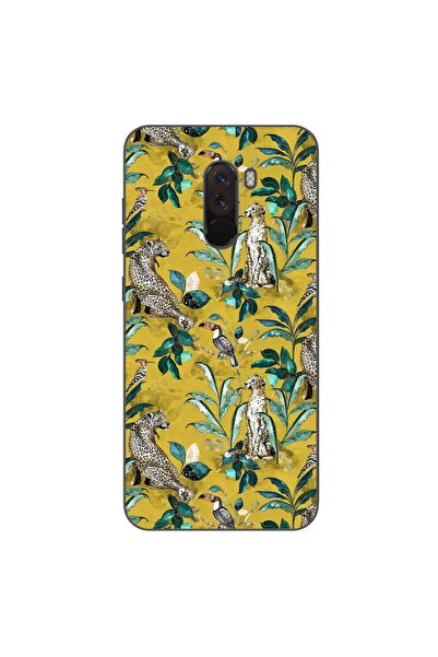OEM Case compatible with Xiaomi Pocophone F1 Silicone Gel Tpu Model Yellow Ju...