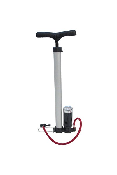 Extol Bicycle hand pump, Extol, with pressure gauge, 100 PSI / 7 bar