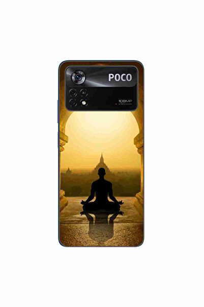 OEM Case compatible with Xiaomi Poco X4 Pro Silicone Gel Tpu Meditation Pattern