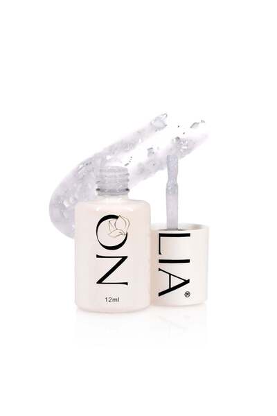 MAGNOLİA SHOP Confetti Rubber Base CRB125- ROSE SILVER - 12ml