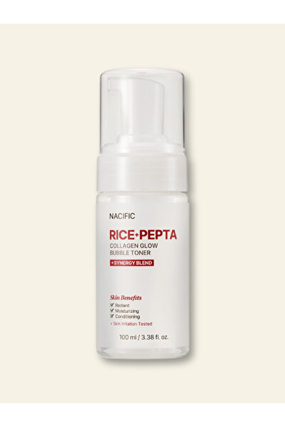 Nacific Rice Pepta Collagen Glow Bubble Toner 100ML