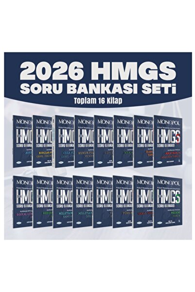 Monopol Yayınları 2026 HMGS Soru Seti