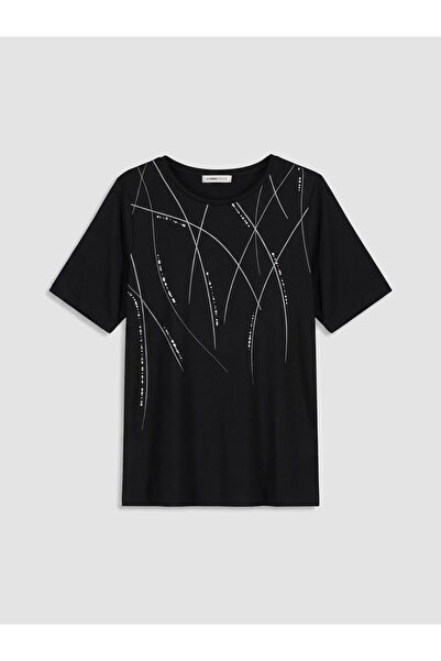 LC Waikiki Tricou pentru damă cu model cu gât crew