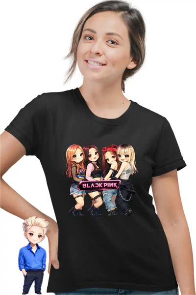 OEM Μπλουζάκι BlackPink Πάρτι K-pop Εμπορεύματα