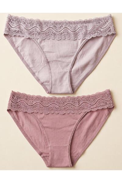 Dominant Women's Essentials Dantel Detaylı Külot