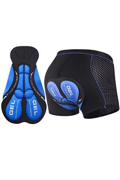 choice2 M blue Breathable Cycling Shorts Men Cycling Underwear 5D Gel Pad Sho...