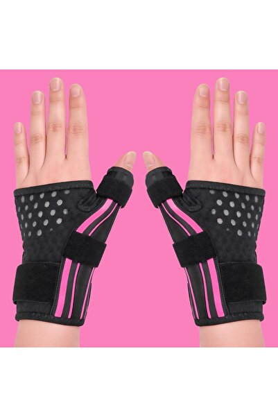 Choice Rose Red-2Pcs 1/2Pcs Adjustable Wrist Support Thumb Brace, Trigger Thu...