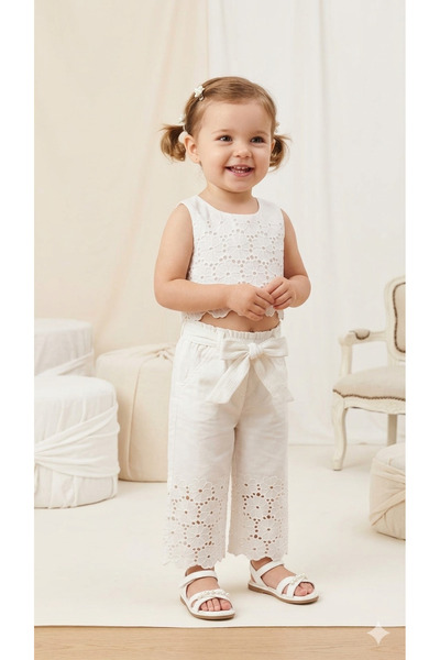 Bebüş Baby girl blouse 2-piece set beb-16859
