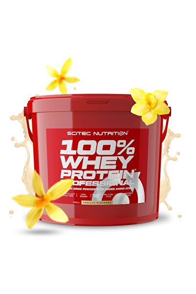 Scitec Nutrition 100% Πρωτεΐνη Ορού Γάλακτος Επαγγελματική (5000 γρ.) Βανίλια