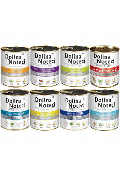Other Hrană umedă pentru câini MIX Dolina Noteci 8x800g