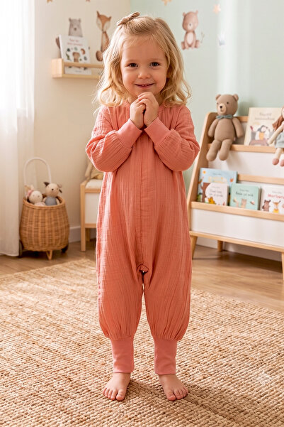 Babymod Muslin Sleeping Bag 1.0 Tog Children's Summer Sleeping Bag Sleeping G...