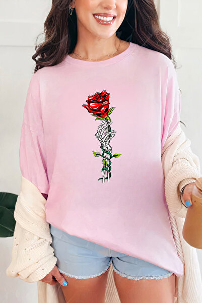 Sarah's Boutique Women's T-shirt – 100% cotton – Skeleton Hand