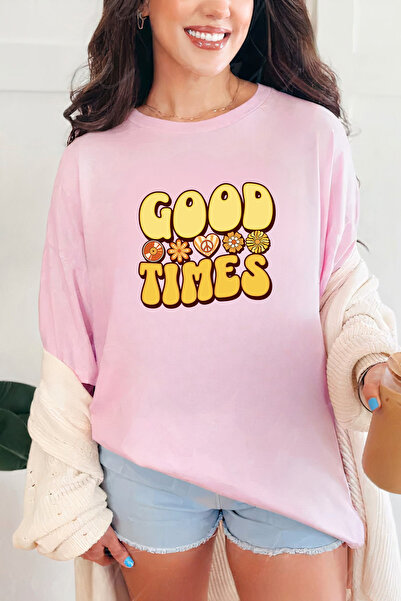 Sarah's Boutique Women's T-shirt – 100% cotton – Good Times