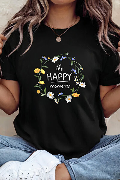 Sarah's Boutique Women's T-shirt – 100% cotton – Happy Moments