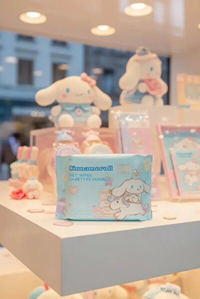 Miniso مناديل مبللة ناعمة الملمس مرخصة من سانريو مناسبة للبشرة الحساسة، 20 قطعة