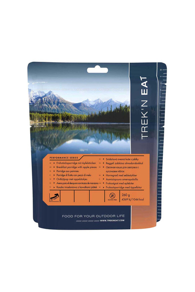 Trek Food Expedition Trek'N Eat Terci pentru mic dejun cu bucăți de mere 260G