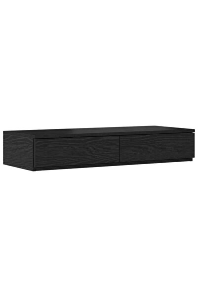 vidaxl Sertare pentru pat cu sertar Stejar Negru 90 x 36,5 x 16,5 cm